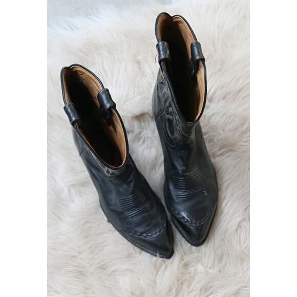 1980's Vintage Tony Lama Exotic Leather Matador Cowboy Boots ~ Men's 8-1/2 to 9 - Picture 6 of 11